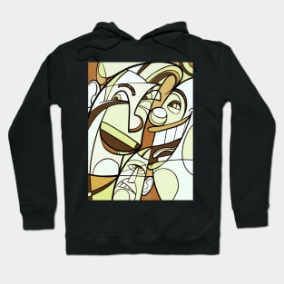 portrait cubism Hoodie